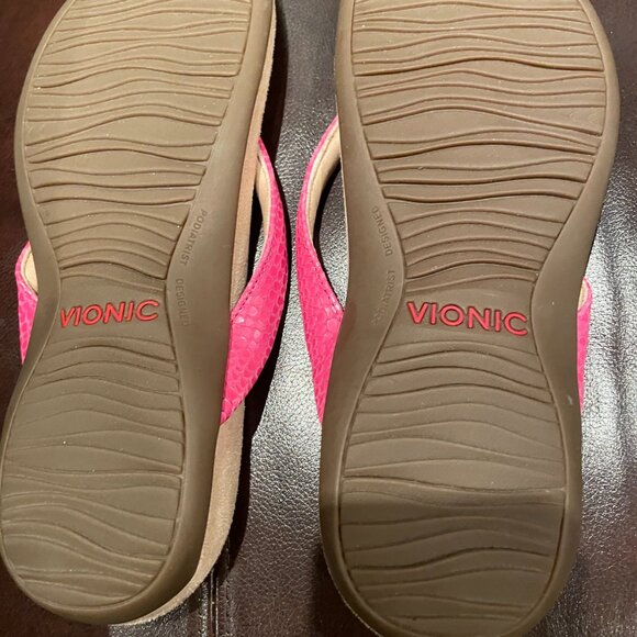 Women's Vionic Dillon Flip Flop, Size 7 M - Pink - Picture 4 of 4